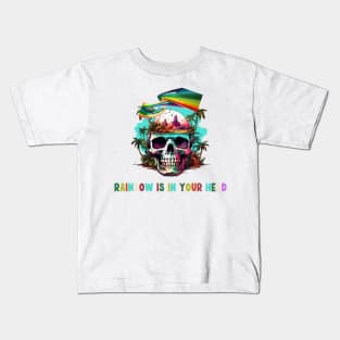 Unique Rainbow Paradise T-shirt Kids T-Shirt